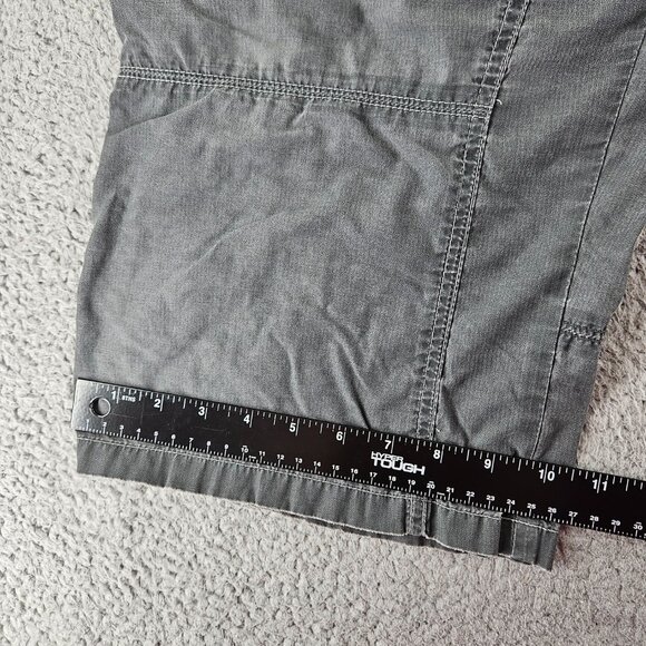 Kuhl‎ Pants Womens 14 Gray Cropped Capri Stretch Outdoor Hiking Nylon Blend - Picture 14 of 16